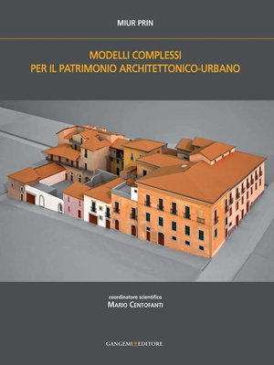 cover image of Modelli complessi per il patrimonio architettonico-urbano